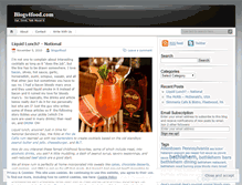 Tablet Screenshot of blogs4food.wordpress.com