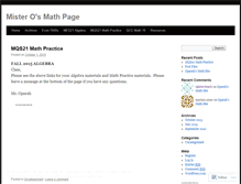 Tablet Screenshot of misteroteach.wordpress.com