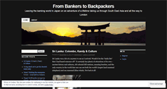 Desktop Screenshot of frombankerstobackpackers.wordpress.com