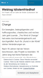 Mobile Screenshot of idiotenfriedhof.wordpress.com
