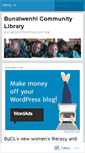 Mobile Screenshot of bunalwenhi.wordpress.com