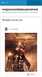 Mobile Screenshot of notparanoidaboutandroid.wordpress.com