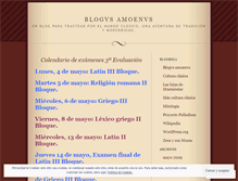 Tablet Screenshot of evla.wordpress.com
