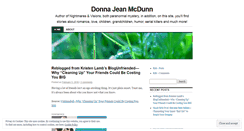 Desktop Screenshot of donnajeanmcdunn.wordpress.com