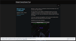Desktop Screenshot of distantsuns.wordpress.com