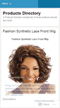 Mobile Screenshot of productsdirectory.wordpress.com
