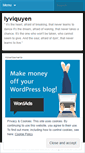 Mobile Screenshot of lyviquyen.wordpress.com