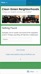Mobile Screenshot of cleangreenmelapune.wordpress.com