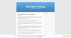 Desktop Screenshot of pacerfan9.wordpress.com