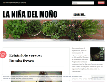 Tablet Screenshot of ninadelmono.wordpress.com