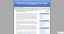 Desktop Screenshot of davidmunn.wordpress.com