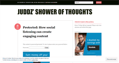 Desktop Screenshot of juddz.wordpress.com