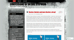 Desktop Screenshot of confessionsofanevilstepmom.wordpress.com