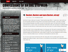 Tablet Screenshot of confessionsofanevilstepmom.wordpress.com