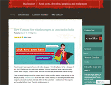 Tablet Screenshot of bigbracket.wordpress.com
