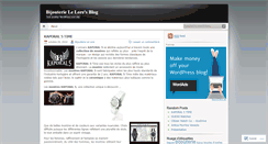 Desktop Screenshot of bijouterielelore.wordpress.com
