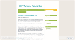 Desktop Screenshot of impt.wordpress.com