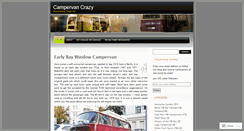 Desktop Screenshot of campervancrazy.wordpress.com