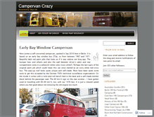 Tablet Screenshot of campervancrazy.wordpress.com