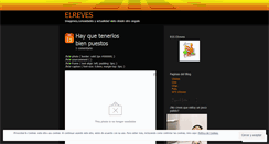 Desktop Screenshot of elreves.wordpress.com