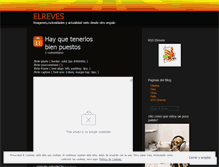 Tablet Screenshot of elreves.wordpress.com