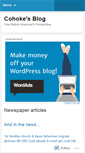 Mobile Screenshot of cohoke.wordpress.com