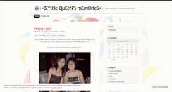 Desktop Screenshot of msblythequeen.wordpress.com