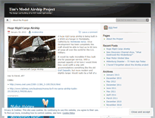 Tablet Screenshot of modelairship.wordpress.com