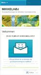 Mobile Screenshot of mikkelhoj.wordpress.com