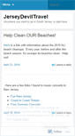 Mobile Screenshot of jerseydeviltravel.wordpress.com