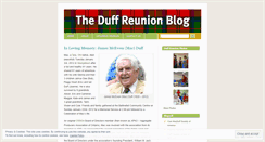 Desktop Screenshot of duffreunion.wordpress.com