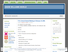 Tablet Screenshot of enowil.wordpress.com