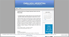 Desktop Screenshot of itinerarte.wordpress.com