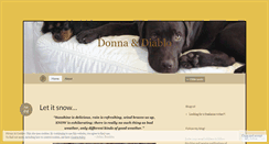 Desktop Screenshot of donnaanddiablo.wordpress.com