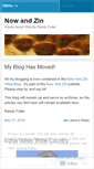 Mobile Screenshot of nowandzin.wordpress.com