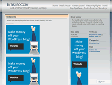 Tablet Screenshot of brasilsoccer.wordpress.com