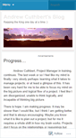 Mobile Screenshot of cuthbertandrew.wordpress.com