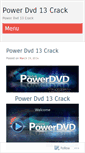 Mobile Screenshot of powerdvd13crack.wordpress.com