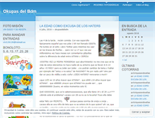 Tablet Screenshot of okupasdelbdm.wordpress.com