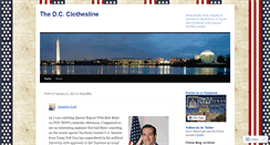 Desktop Screenshot of dcclothesline.wordpress.com