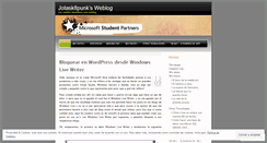 Desktop Screenshot of jotask8punk.wordpress.com