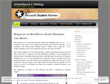 Tablet Screenshot of jotask8punk.wordpress.com
