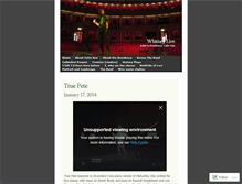 Tablet Screenshot of colingee.wordpress.com