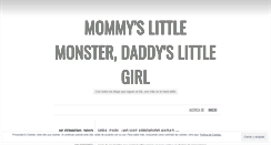 Desktop Screenshot of mommylittlemonster.wordpress.com