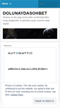 Mobile Screenshot of dolunaydasohbet.wordpress.com