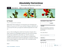 Tablet Screenshot of absolutelyhorrorshow.wordpress.com