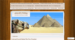 Desktop Screenshot of 4hiswill.wordpress.com