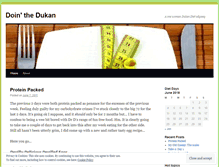 Tablet Screenshot of dointhedukan.wordpress.com