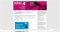 Desktop Screenshot of ericademisiones.wordpress.com