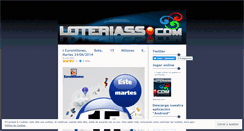 Desktop Screenshot of loteriass.wordpress.com